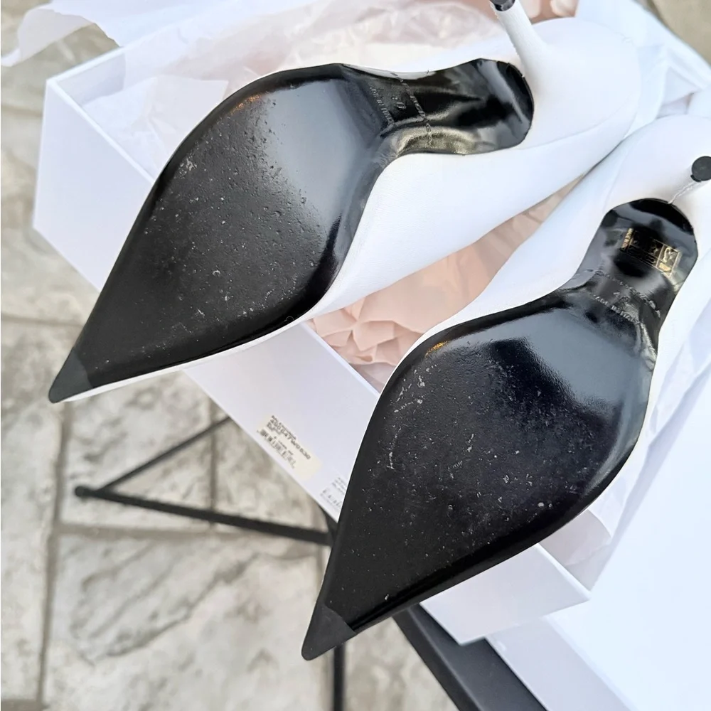 𝐁𝐚𝐥𝐞𝐧𝐜𝐢𝐚𝐠𝐚 𝐁𝐥𝐚𝐧𝐜 𝐉𝐞𝐫𝐬𝐞𝐲 𝐂𝐫𝐞𝐩𝐞 𝐎𝐯𝐞𝐫 𝐓𝐡𝐞 𝐊𝐧𝐞𝐞 𝐁𝐨𝐨𝐭𝐬. 𝐔𝐒/𝟏𝟎 - Picture 6 of 9